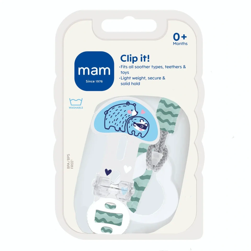 MAM Clip it! lutipael SININE