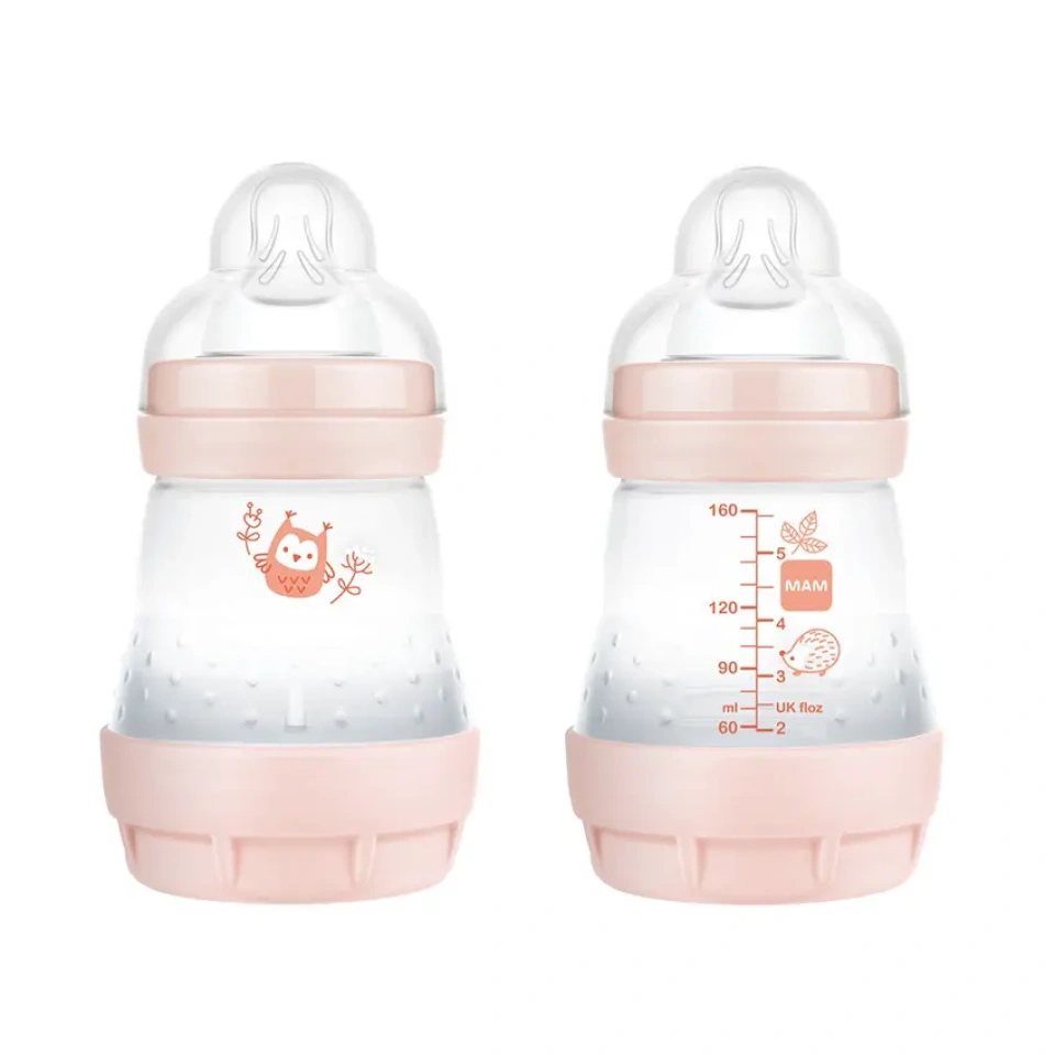 MAM Easy Start Anti-Colic lutipudel 160ml ROOSA