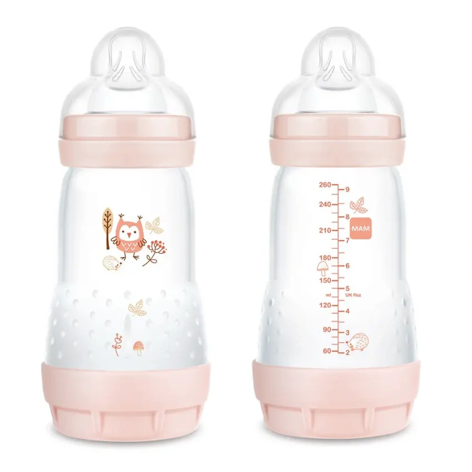 MAM Easy Start Anti-Colic lutipudel 260ml ROOSA