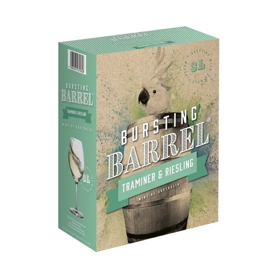 Bursting Barrel Traminer Riesling 11%vol BIB 3L