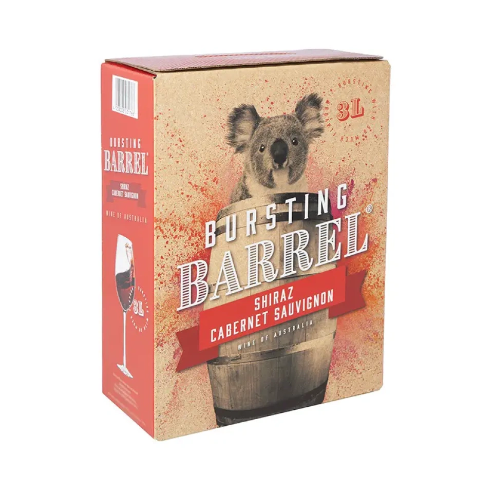 Bursting Barrel Shiraz/Cab. Sauv. 13%vol BIB 3L