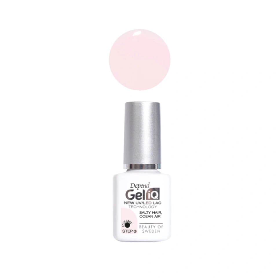 Depend geellakk Gel iQ 1095 Salty Hair, Ocean Air 5ml