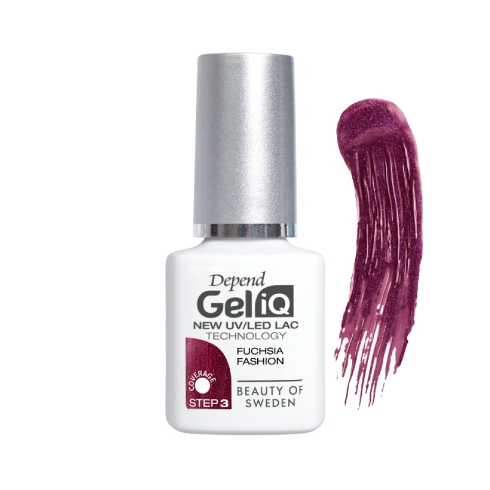 Depend geellakk Gel iQ 1108 Fuchsia Fashion 5ml 