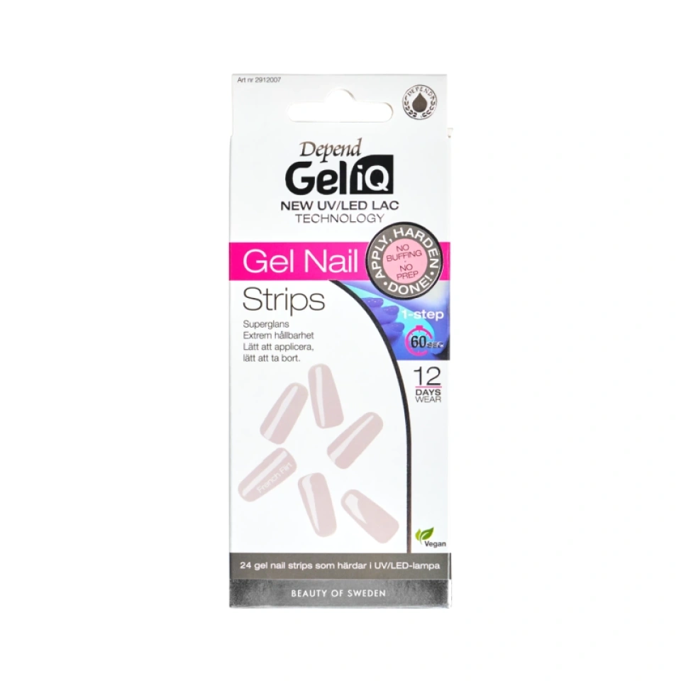 Depend Gel iQ geellaki kleepsud 007 French Flirt 24tk 