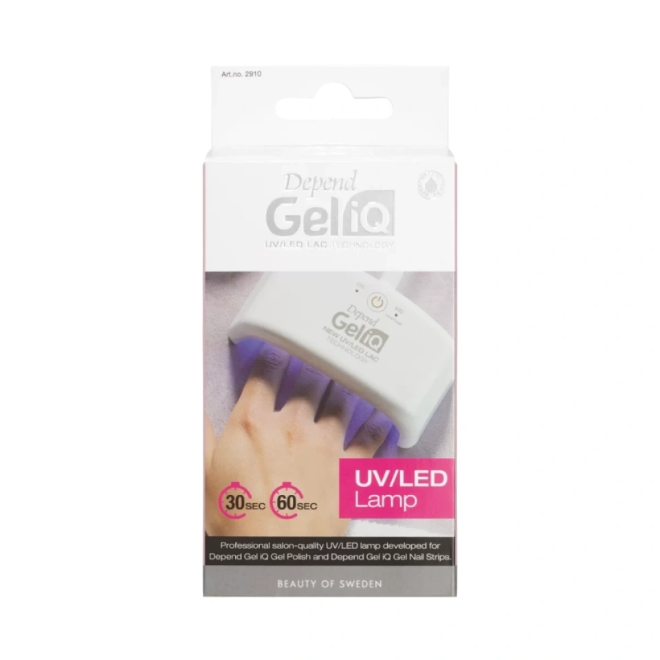 Depend Gel iQ geellaki LED-Lamp + adapter UUS! /2910/