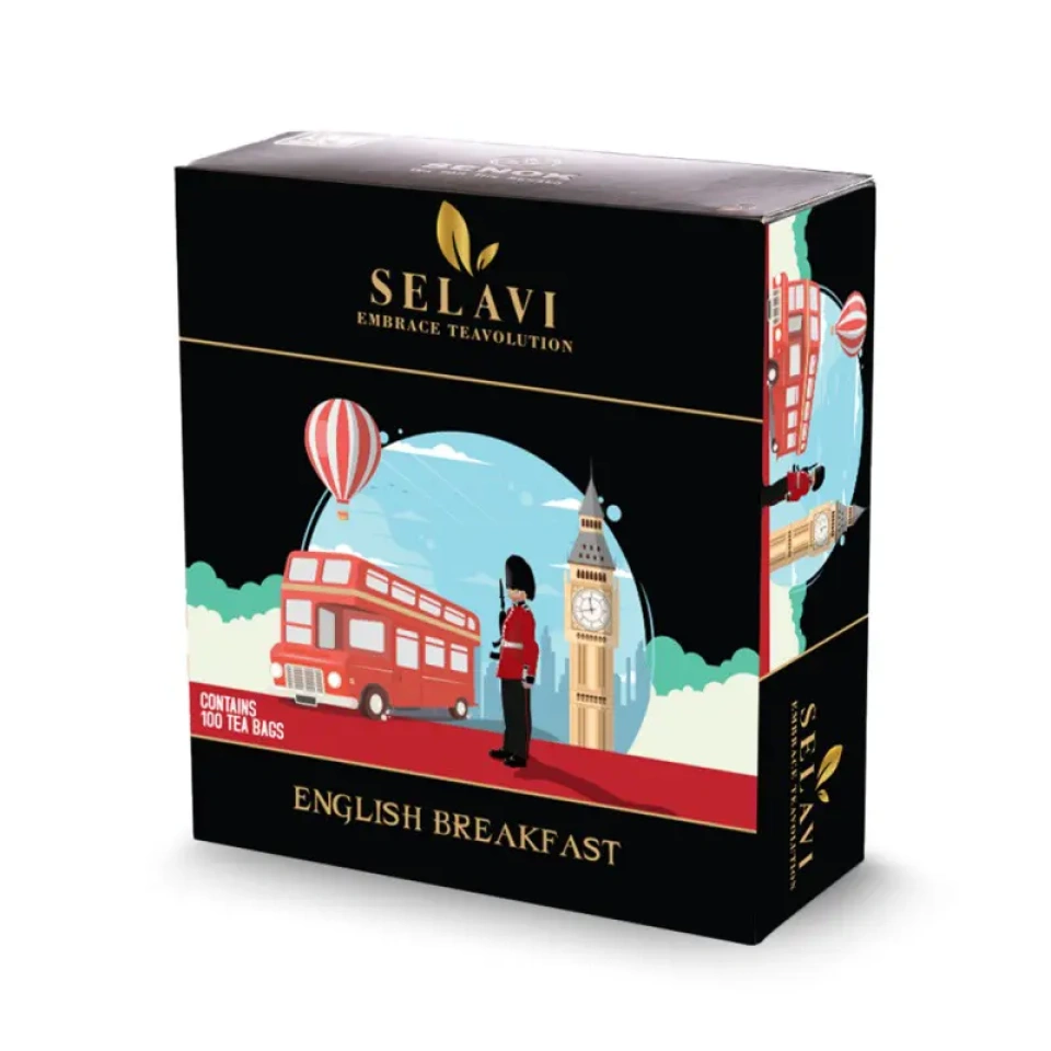 SELAVI English Breakfast must tee (100 pakki x 2g) 200g