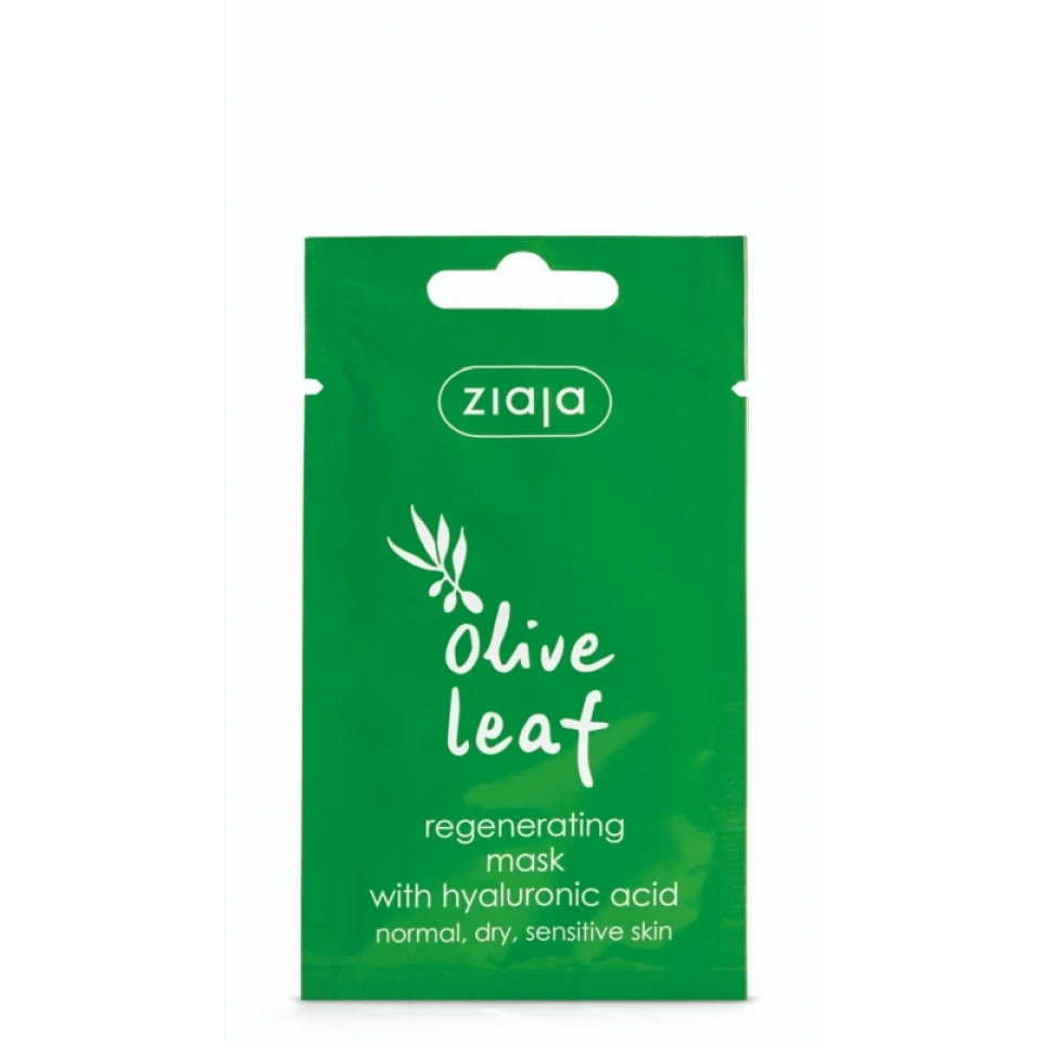Ziaja Olive Leaf taastav näomask hüaluroonhappega 7 ml UUS!