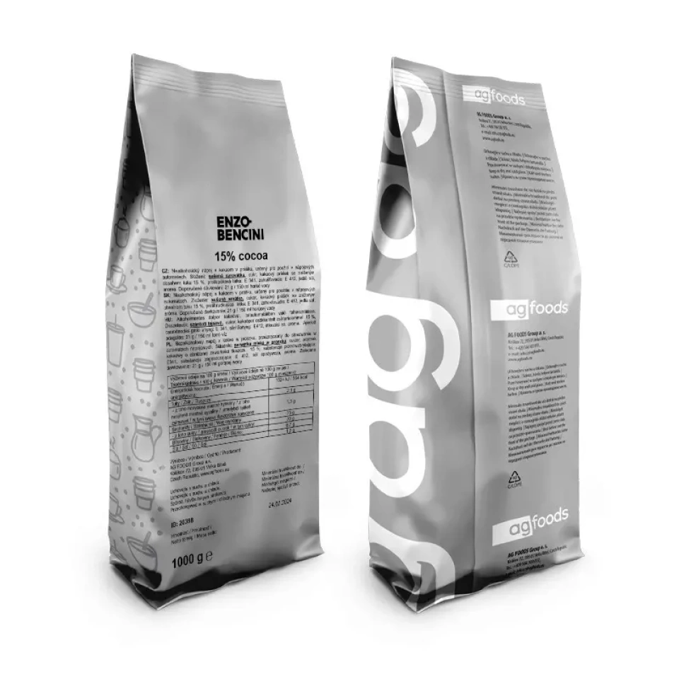 Enzo Bencini 15% Cocoa kakaopulber 1000g