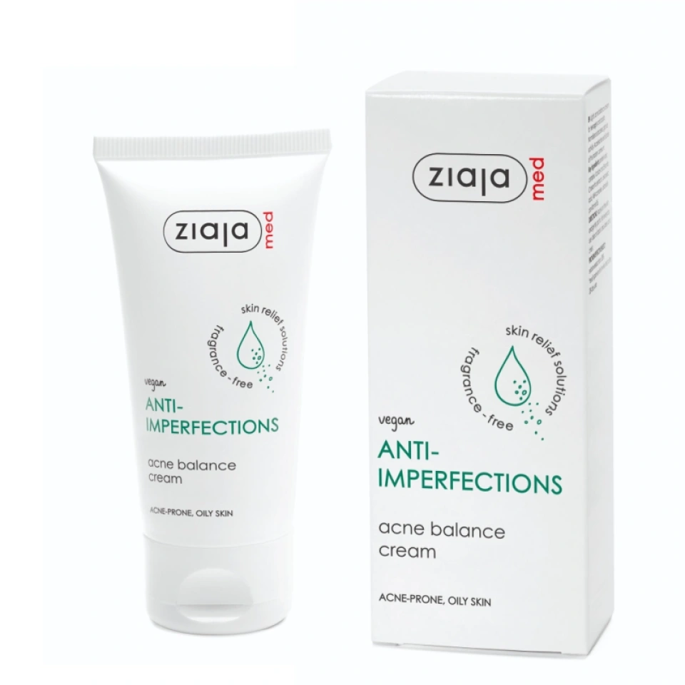 Ziaja MED tasakaalustav kreem aknele kalduvale nahale 50ml