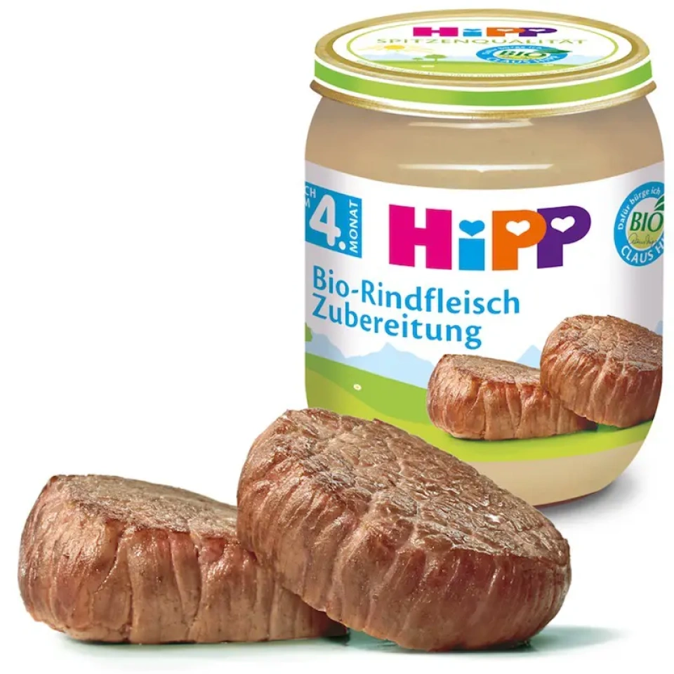 HiPP Veiselihapüree ÖKO al. 5. elukuust 125g (DE-ÖKO-001)