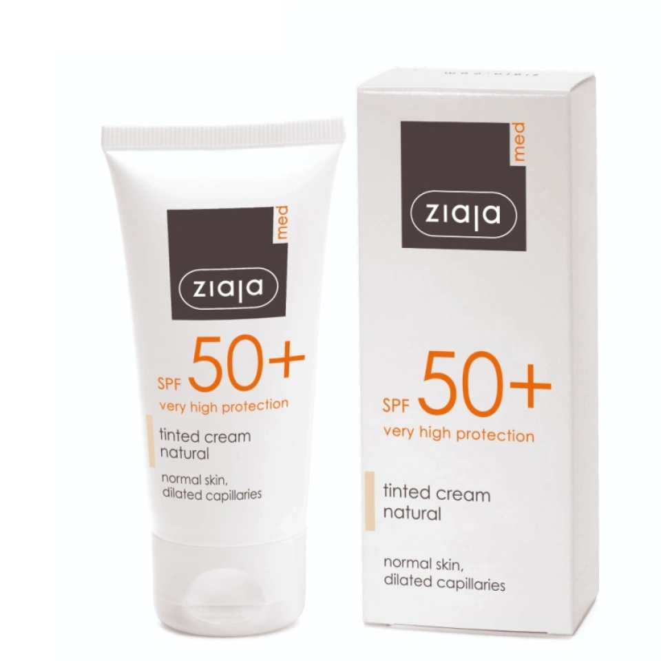 Ziaja MED tooniv päevakreem SPF50+ normaalsele nahale 50ml