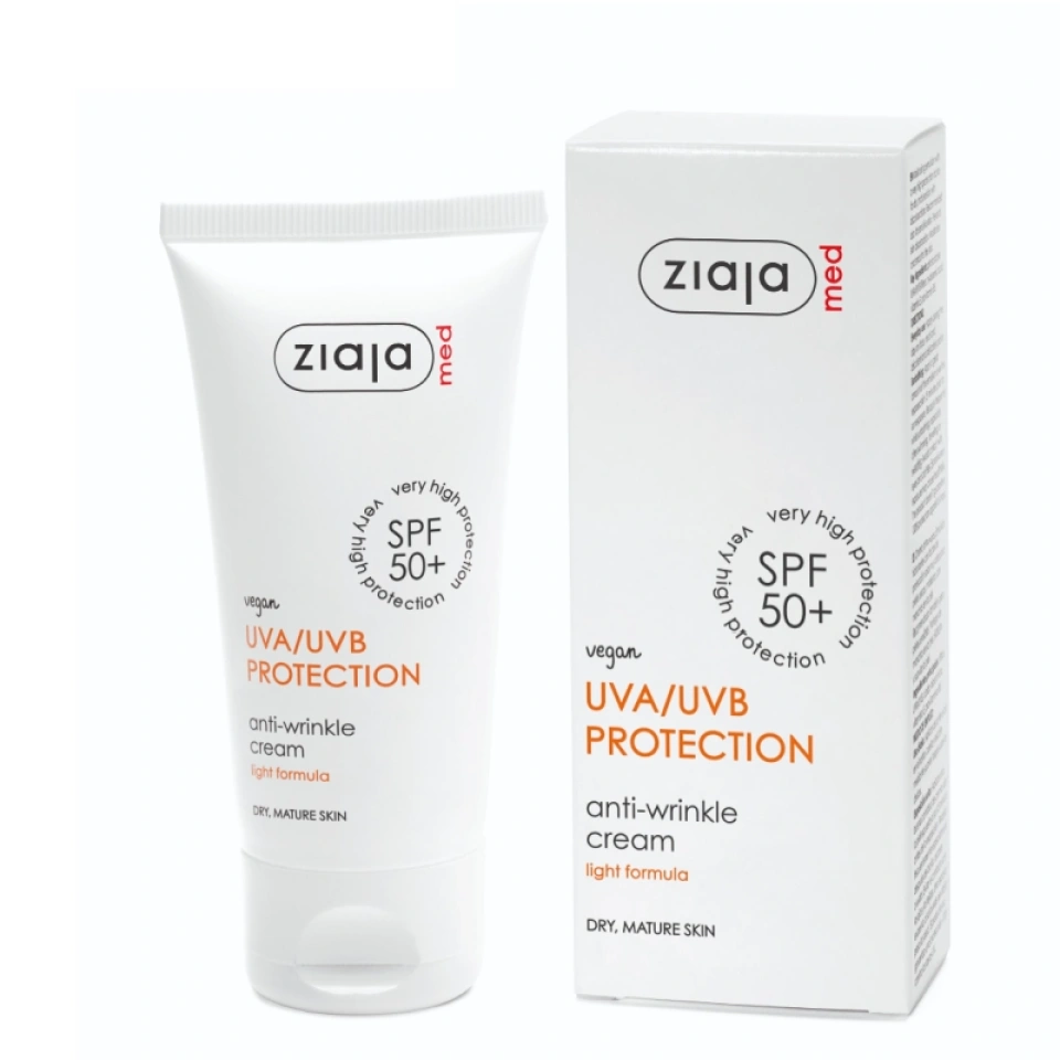 Ziaja MED kortsuvastane päevakreem SPF50+ kuivale nahale 50ml