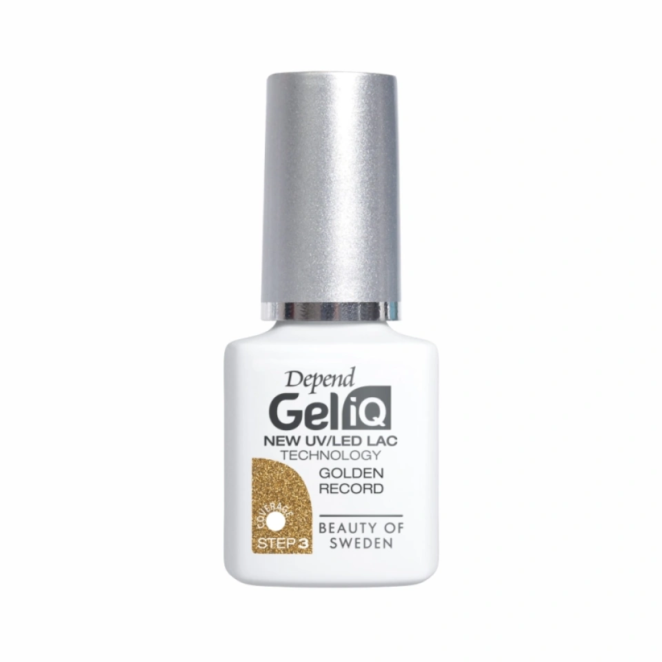Depend geellakk Gel iQ 1130 Golden Record 5ml UUS!