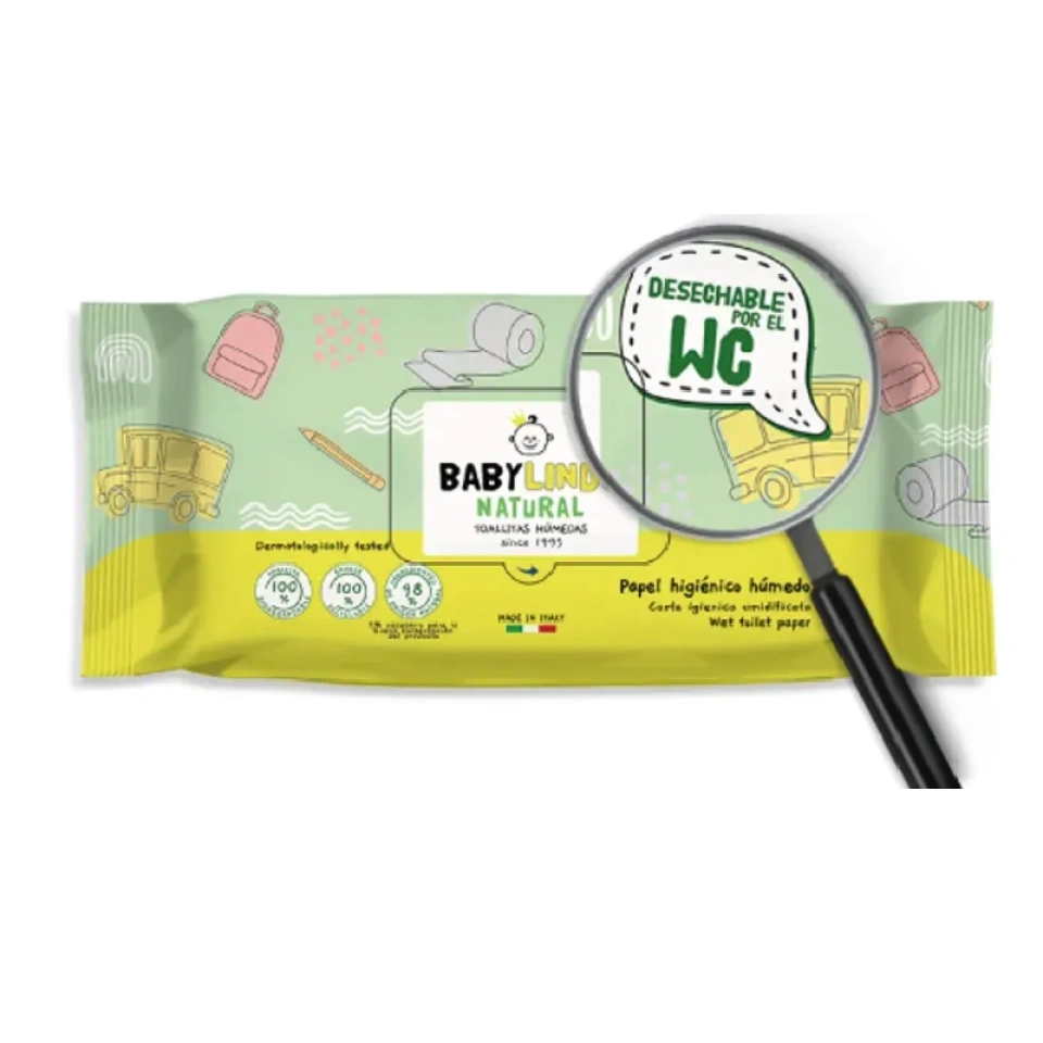 Baby Lindo Natural niisked tualettpaberid 80tk. UUS!