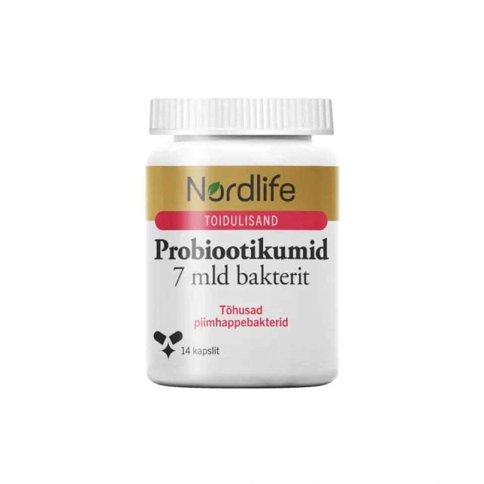 Nordlife Probiootikumid 7 mld bakterit kapslid N14
