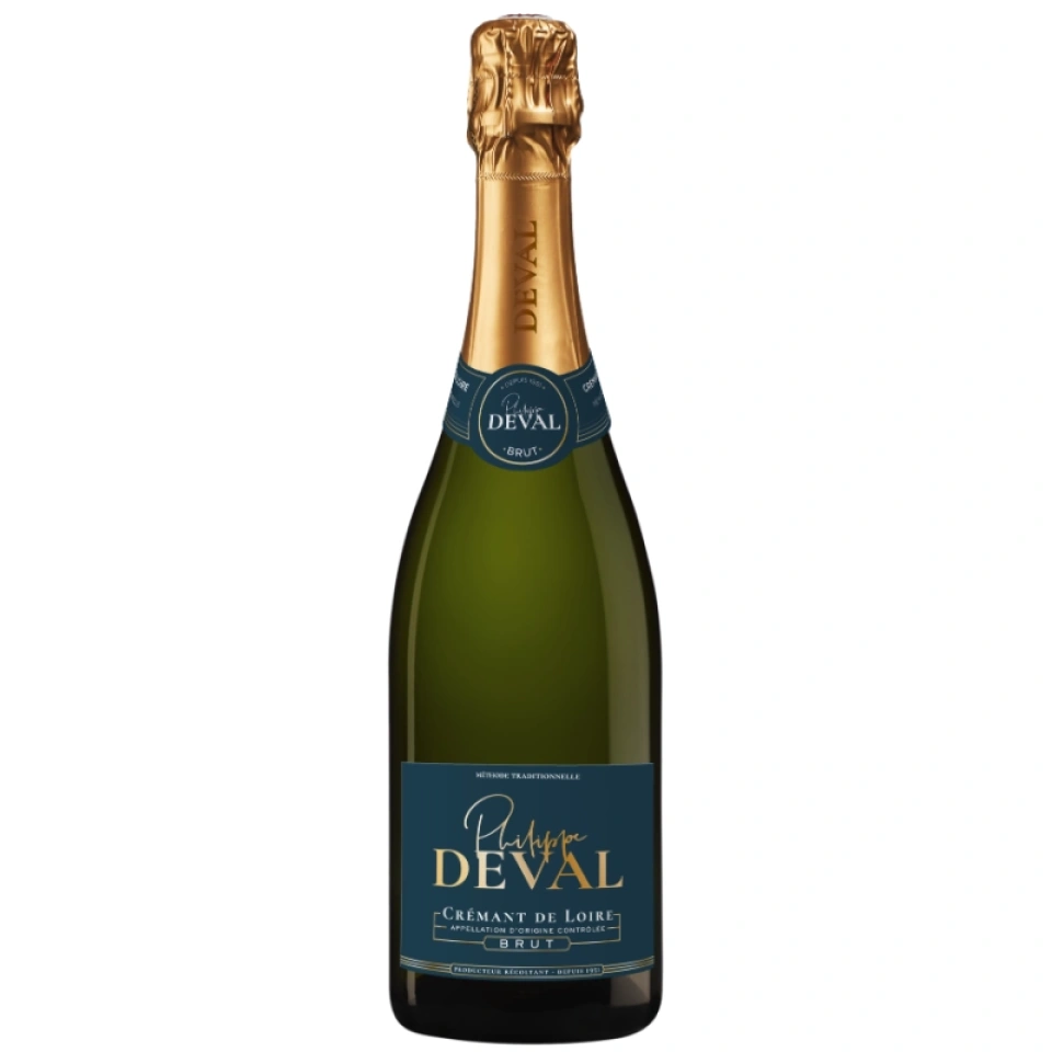 Philippe Deval Cremant de Loire Brut 11,5%vol 0,75L