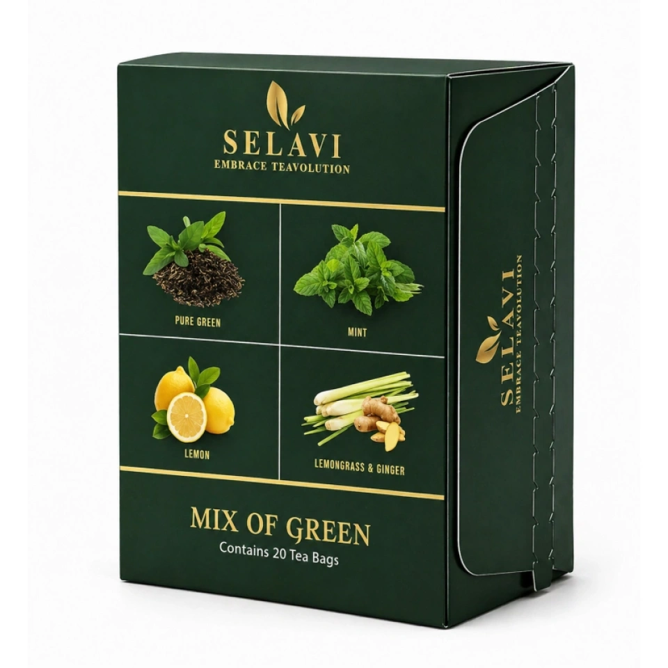 SELAVI roheliste teede segu (20 pakiteed x a'1,8g) 36g